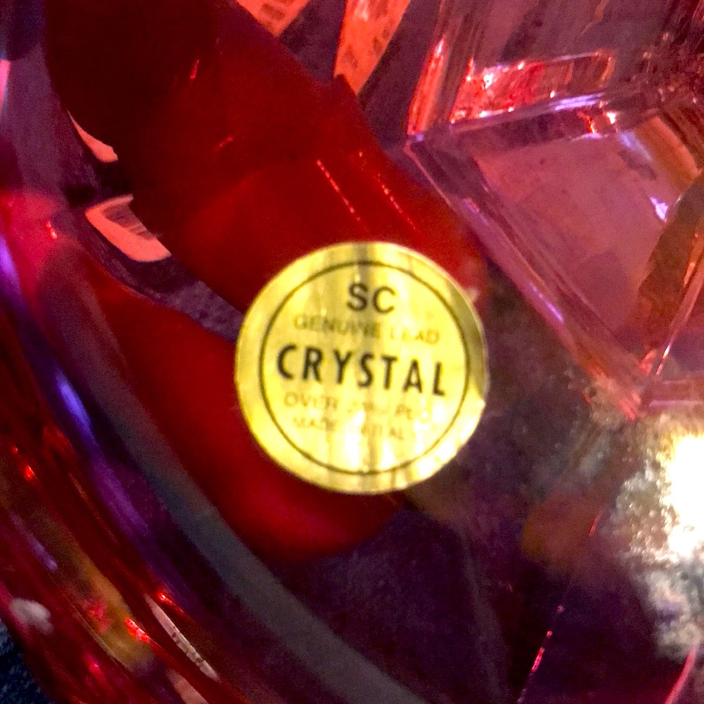 2 crystal candlesticks - Picture 10 of 10